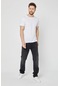 MMetalic Erkek Çok Renkli T- Shirt Regular Fit Rahat Kesim Bisikle (549330284) Beyaz