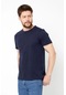 MMetalic Erkek Çok Renkli T- Shirt Regular Fit Rahat Kesim Bisikle (549330284) Lacivert