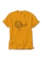 Opeth Logo Classic 2 Sarı Tişört-Sarı