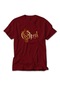 Opeth Logo Classic Kırmızı Tişört-Kırmızı