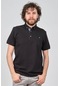Qwerty Erkek Cep Detaylı Polo Yaka T-shirt 54523800 Siyah