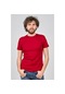 Qwerty Erkek Slim Fit Bisiklet Yaka T-Shirt 54523596 Kırmızı-Kırmızı