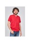 Qwerty Erkek Slim Fit Polo Yaka T-Shirt 5451436 Mercan-Mercan