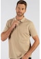Tudors Classic Fit Rahat Kesim Polo Yaka Düz Pike T-Shirt-24236