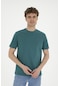 U.s. Polo Assn. Erkek Koyu Yeşil Tişört Basic 50284618-vr101 Yeşil