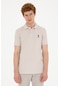 U.s. Polo Assn. Erkek Taş Tişört Basic 50279613-vr049 Gri
