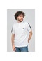 Uztex Erkek Polo Yaka T-Shirt 07100304 Beyaz-Beyaz