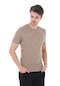 Weyeze Basic Triko T-Shirt AB-K60002LNS- Vizon