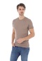 Weyeze Basic Triko T-Shirt AB-K60005LNS- Vizon