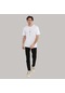 Jack & Jones Yatay Logo Baskılı Tişört- Relaxed 12249668 Beyaz
