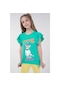 Brz Kids Kız Çocuk Kısa Kollu T-Shirt Yeşil