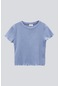 (Kıds) Basıc Kısa Kol T-Shirt Açık Mavi