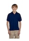 Tezzgelsin Erkek Çocuk Polo Yaka Kısa Kol Okul T-shirt Lacivert
