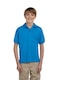 Tezzgelsin Erkek Çocuk Polo Yaka Kısa Kol Okul T-shirt Mavi