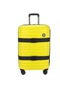 Case Cub 2 Adet Siyah Valiz Bavul Kemeri Aç Kapat Emniyet Kilitli Ayarlanabilir