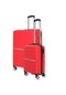 Gbag Pp Kırılmaz 2 Li Valiz Seti Büyük Ve Kabin Boy Bavul Kırmızı
