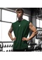 Erkek Nem Emici Çabuk Kuruyan Spor Tişört - Yeşil