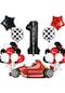 1 Yaş Yarış Arabası Temalı Doğum Günü Parti Kutlama Balon Seti