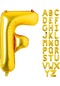 F Harf Gold Folyo Balon16 İnç 36 cm