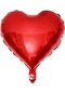 Kırmızı Kalp Folyo Balon 18 İnç - 45 Cm