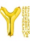 Y Harf Gold Folyo Balon16 İnç 36 cm