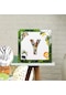Y Harfli Safari Konsepti Dekoratif Kutu 25 cm Doğum Günü Konsepti