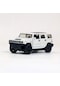 Tcherchi Wrangler Off-road Araç Modeli İçin Alaşım Araba Modeli Simülasyonu Alaşım Geri Çekin Çocuk Oyuncak Araba Beyaz