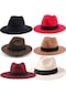Keçe Kumaş Yetişkin Panama Şapkası Farklı Renklerde 58 Numara 6 A