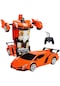 Ww 1:18 Transformers 5 King Kong Oyuncağı Dönüştürme Robotu Çocuk Oyuncağı Uzaktan Kumandalı Araba - Turuncu
