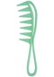 Koodmax Büyük Dişli Bukle Açma Saç Şekillendirme Tarağı - Yeşil