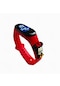 .japanex Renkli Figürlü Dokunmatik Dijital Çocuk Saati Kırmızı Minnie 123227186