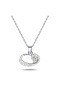 Brezza Lusso Jewelry 925 Ayar Gümüş Büyük Boy Vav Harfi Gümüş Kadın Kolye 45 CM 45 CM