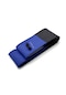 Universal Kamyon Tır Dikmeli Direksiyon Kılıfı İki Renkli Mavi-siyah 45 10.5cm