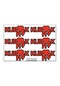 Sevenkardeşler A5 Sticker 013 Tek Paket Çoklu Sticker