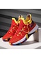 Sones Kaymaz Tabanlı Nefes Alabilen Basketbol Ayakkabısı, Spor Ayakkabı Snsch0354 Kırmızı