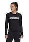 Adidas W E LIN SWEAT' Siyah Kadın Sweatshirt