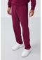 Tommy Life Erguvan Kompakt Pamuklu Kalın Pürüzsüz Dokulu O Yaka Comfort Fit Erkek Eşofman Takım -85263 Mor