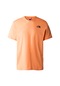 The North Face M S/S REDBOX TEE - EU  Erkek T-Shirt NF0A2TX2N6M1 Karamel
