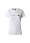 The North Face W S/S NeverStopExploring Tee-EU Kadın T-Shirt NF00A6PRFN41 Beyaz