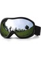Lbw Çift Katmanlı Kayak Gözlüğü Geniş Görüş Açısı - Siyah - Gri