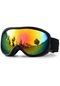Lbw Çift Katmanlı Kayak Gözlüğü Geniş Görüş Açısı - Siyah