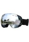 Lbw Hd Görüş Kayak Gözlüğü 2023 Yeni Sınır Ötesi Açık Kayak Malzemeleri Çerçevesiz Erkek Ve Kadın Kayak Gözlükleri - Gümüş