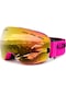 Lbw Uv Nefes Alabilen Yetişkin Kayak Gözlüğü Yürüyüş Gözlüğü Spor Gözlüğü - Rose - Pudra
