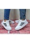 Bestof 074 Beyaz Sneaker Düz Taban Hafif Rahat Spor Çift Ayakkabı