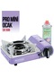 Orcamp Tekli Çantalı Mini Portatif Ocak Mor Ck-506