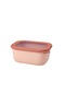 Mepal multi bowl cirqula rectangular saklama kabı 1500 ml-nordic blush