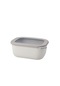 Mepal multi bowl cirqula rectangular saklama kabı 1500 ml-nordic white