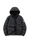 Wyanet Hespero Outdoor Kalın Kapüşonlu Ceket-siyah