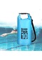Sones Tek Askılı Outdoor Su Geçirmez Pvc Yüzücü Sırt Çantası Mavi 10 Litre