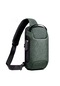 Weixier 9530 Erkek USB Şarj Portu Saklama Göğüs Çantası Yeşil Ordu